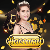 Baccarat A live dealer table on n7771 casino