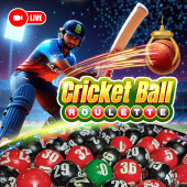 Cricket Ball Roulette wheel at n7771 casino
